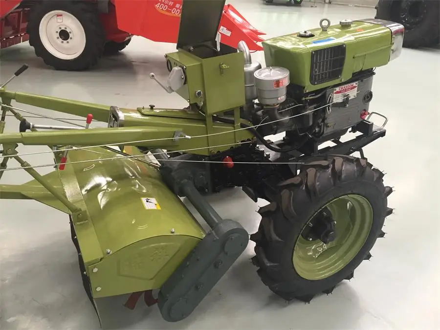 

Hot sale Walking Tractor With Diesel Engine Hand Tractor Large Stock
