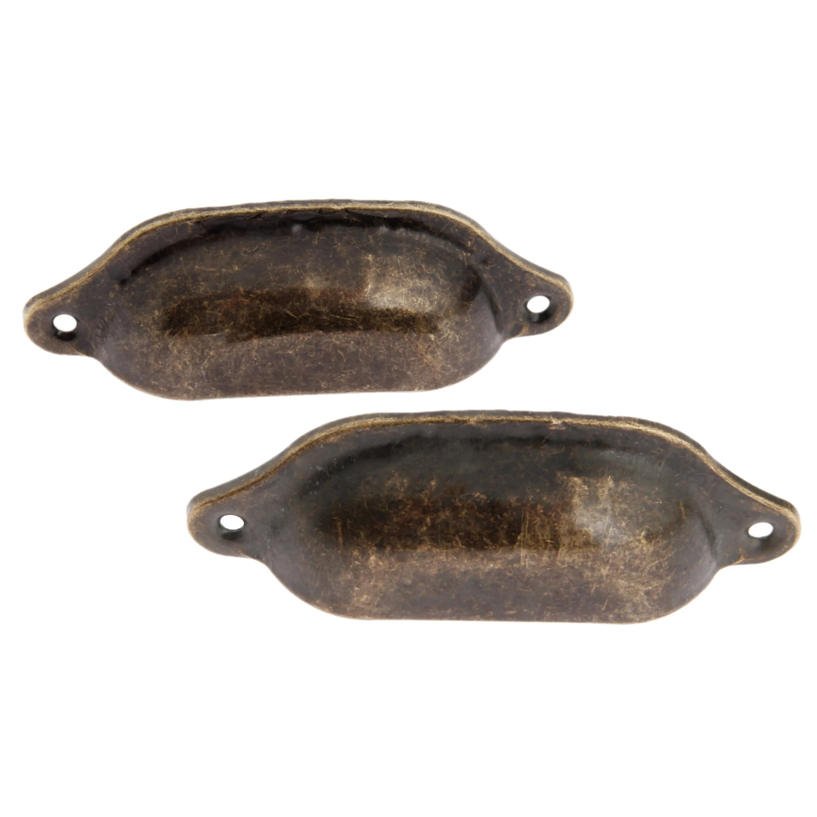 2Pcs 98x35mm Antique Iron Shell Pull Handle Retro Kitchen Drawer Cabinet Cupboard Door Handle Furniture Knobs Furniture Hardware 2Pcs 98x35mm Antique Iron Shell Pull Handle Retro Kitchen Drawer Cabinet Cupboard Door Handle Furniture Knobs Furniture Hardware