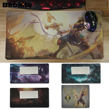 

Babaite Vintage Cool LOL Azir Computer Gaming Mousemats Edge Locking Speed Version Game Keyboard Pad for Gamer