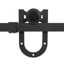 Оконная наклейка, гидрографический американский дверной шкив сарая, оборудование, подкова, односторонняя 1,83 м, однодверная стеклянная наклейка