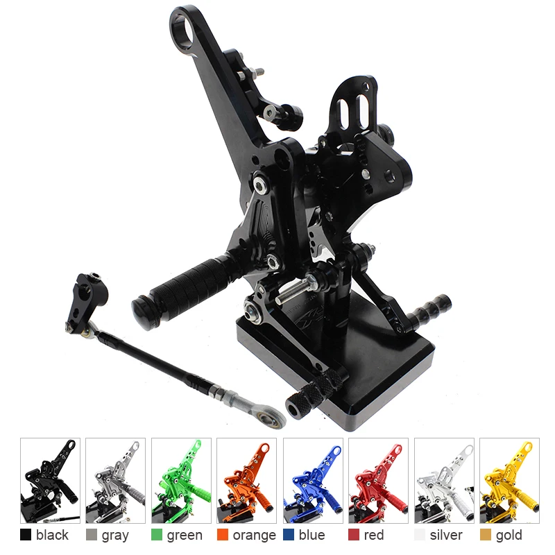 

For DUCATI Diavel 2011-2015 Carbon 2011-2016 AMG 2011-2012 CNC Adjustable Motorcycle Foot Rests Rear Sets Footpegs Rearset