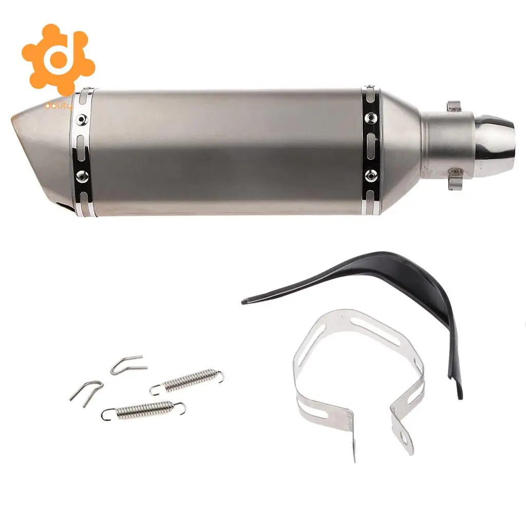 

49cc 50cc 125cc 150cc GY6 Scooter Motorcycle Slip On Exhaust Muffler D Type