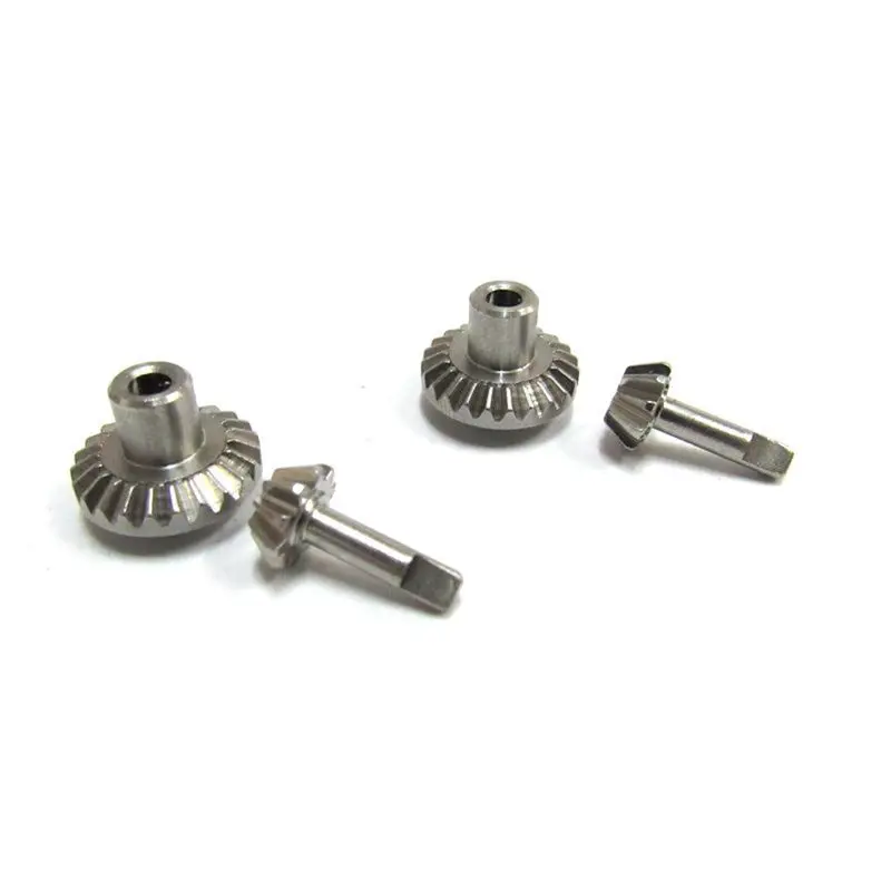

2019 New Premium Stainless Steel Rear Gear Bridge Axle Set Kit For WPL RC Car Truck Upgrade Parts Large Small Teeth