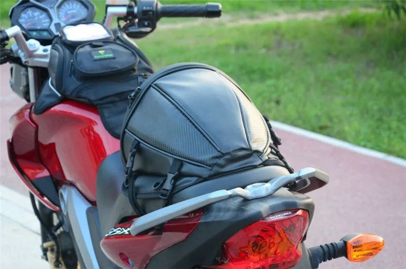 Fashion Saddle Bags Motorcycle Bag Leg Waterproof Moto Tank Bag Mochila  Moto Pierna Bolsa Motocicleta Racing Oil Tank Tail Bags