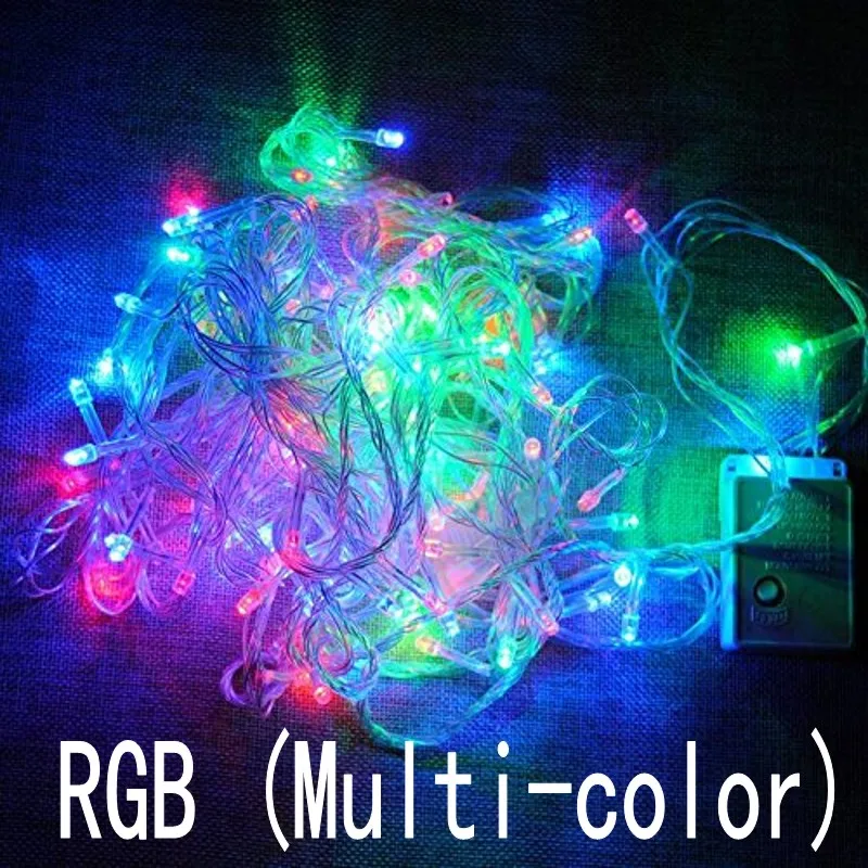 New 20M 200 LED Fairy String Lights Multi-color 220V Waterproof holiday led lighting Christmas/Wedding/Party Decoration Lights