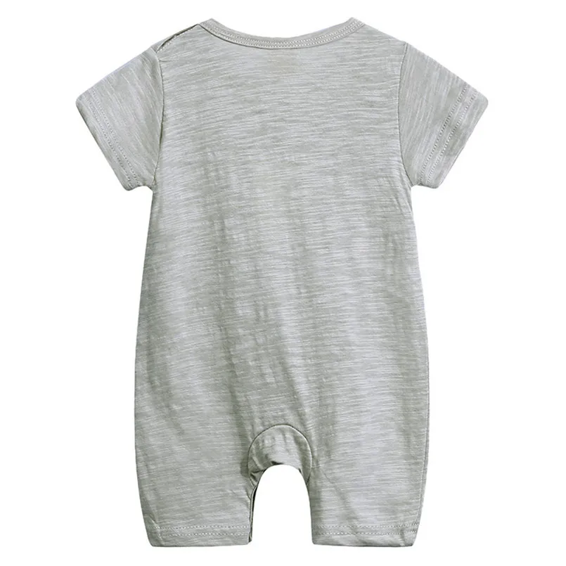 The new fashion cute design Toddler Infant Baby Girls Boys Short Sleeve Cartoon Print jumpsuit Romper  (20)