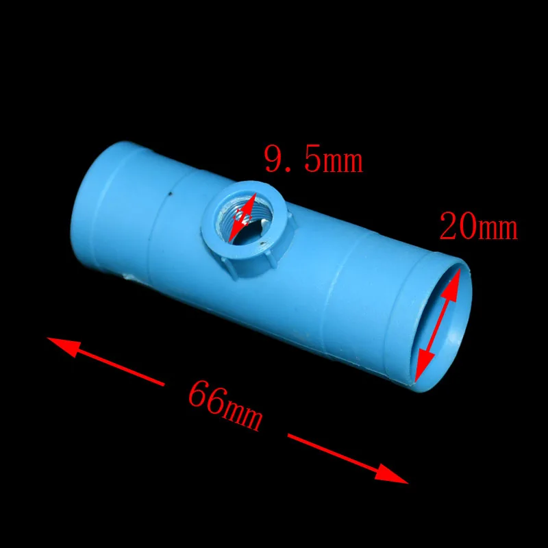 Птицеводство 20mmto25mm соска поилка разъем кролик питьевой фонтан разъем животных поставки 100 шт - Цвет: 20mm