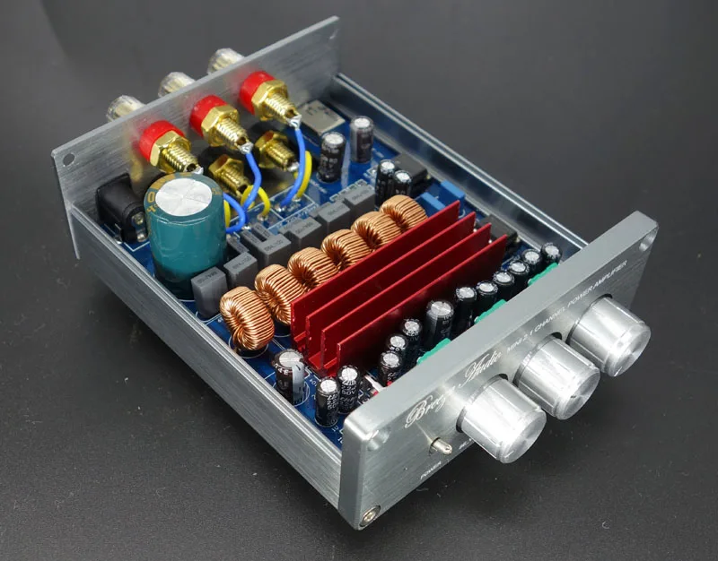 Полностью алюминиевый корпус усилителя/мини-чехол усилителя TPA3116D2 2,1 цифровой усилитель платы