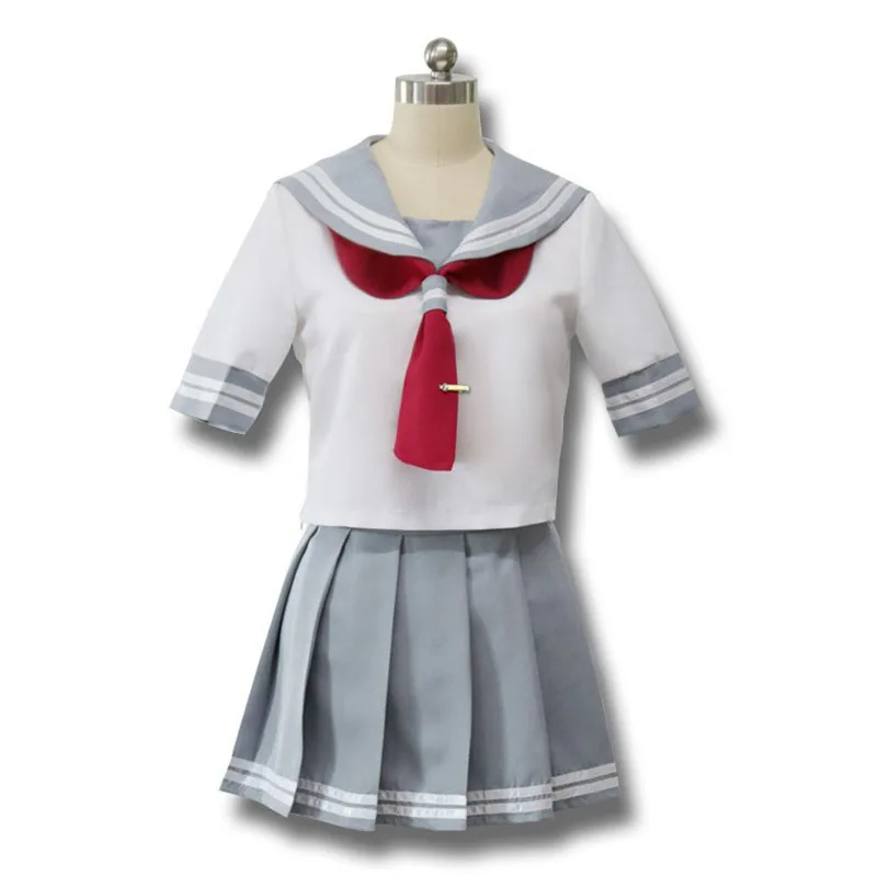 Японский аниме Love Live Sunshine карнавальный костюм Takami Chika для девочек униформа моряка