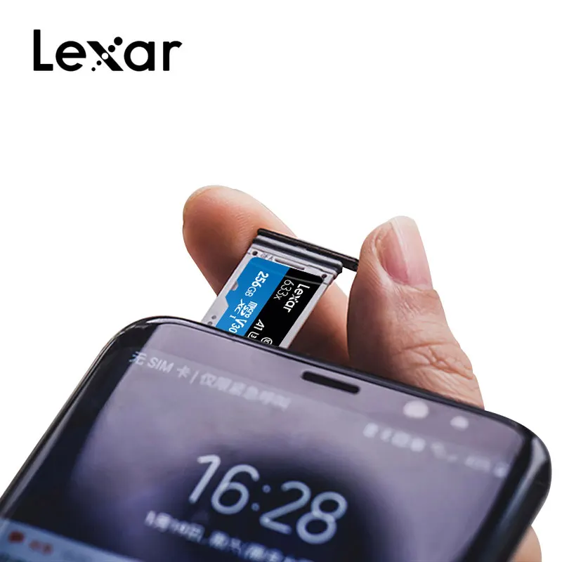 Lexar 512GB micro sd card 16GB 32GB 64GB 128GB 256GB SDXC/SDHC Flash Memory Card micro sd for Gopro/DJI/Nintendo switch