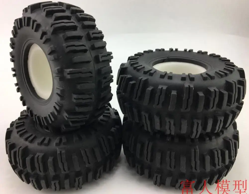 Набор шин на гусеничном ходу 2 130 мм для радиоуправляемых моделей Rock Crawler Axial AX10 1/10