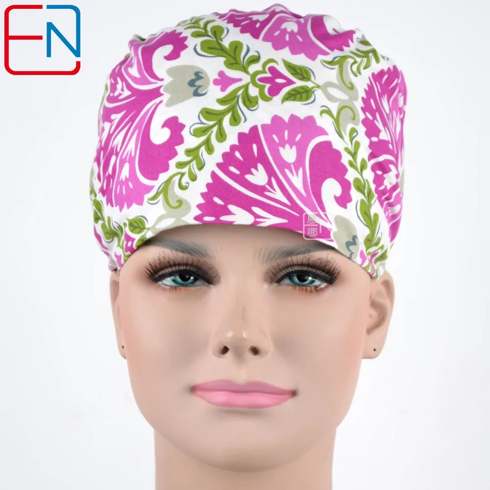 NEW long hair surgical caps with sweatband doctors and nurses 100