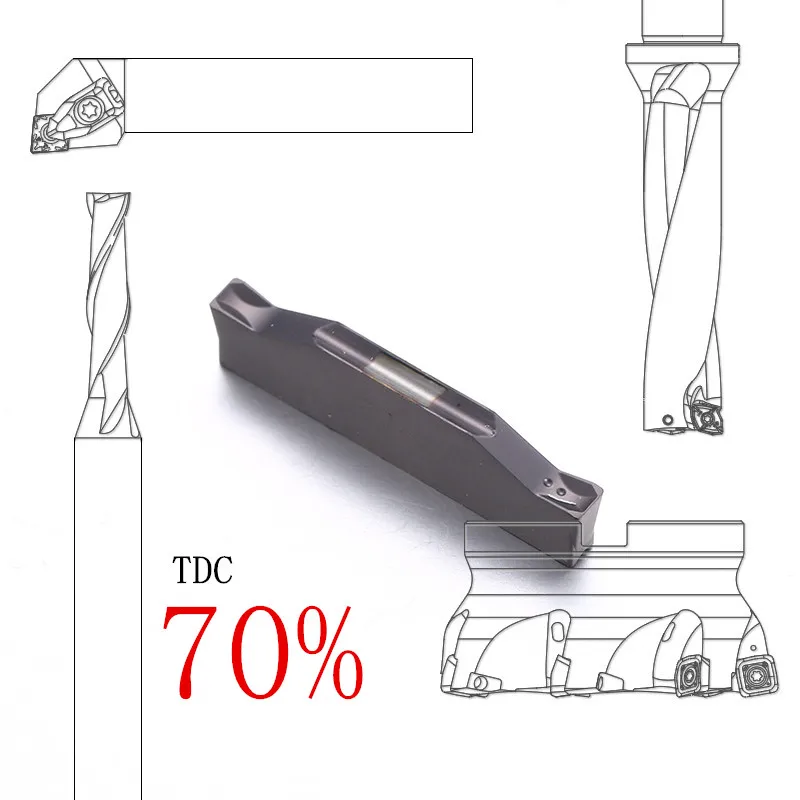 50 шт. TDC2 TDC3 TDC4 TDC5 TT9030 с ЧПУ твердосплавная вставка taegutec пазовые твердосплавные вставки токарный станок с ЧПУ инструмент для токарного станка инструмент с ЧПУ