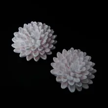 Большой цветок мыло изготовление Плесень ручной работы 3D цветок торт штукатурка ремесло силиконовые формы для мыловарения