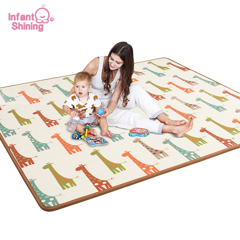reversible baby play mat