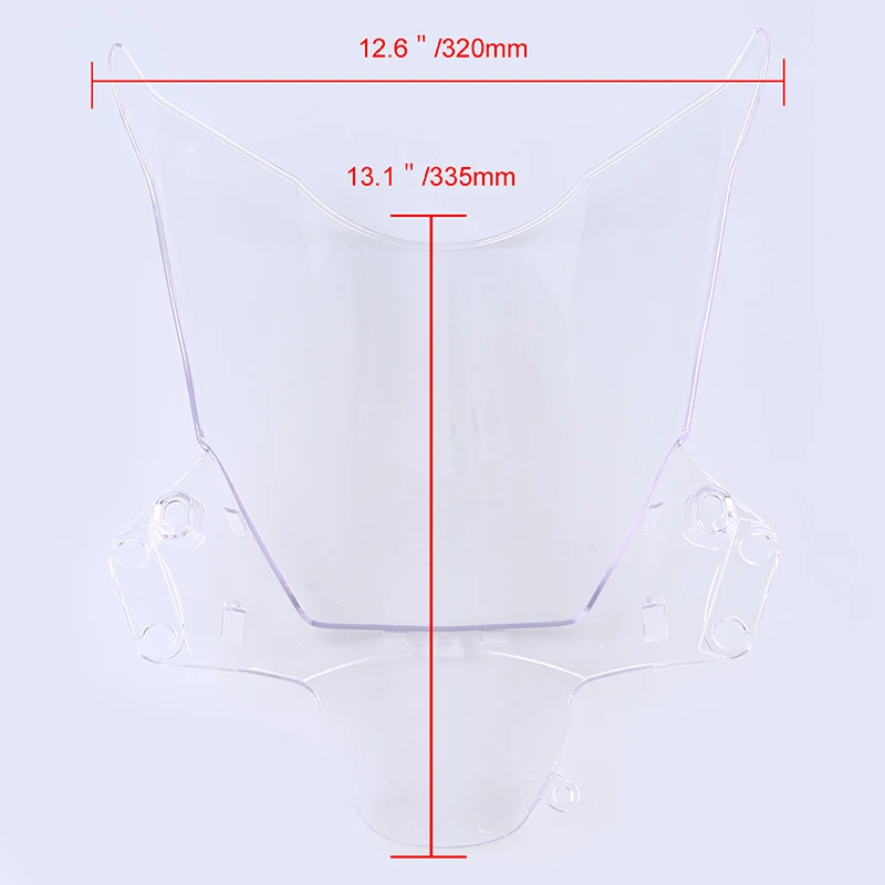Черный/серый/прозрачный ABS пластик мотоцикл ветровое стекло лобовое стекло двойной пузырь для Honda CBR250R 2011 2012 2013 мотоцикл