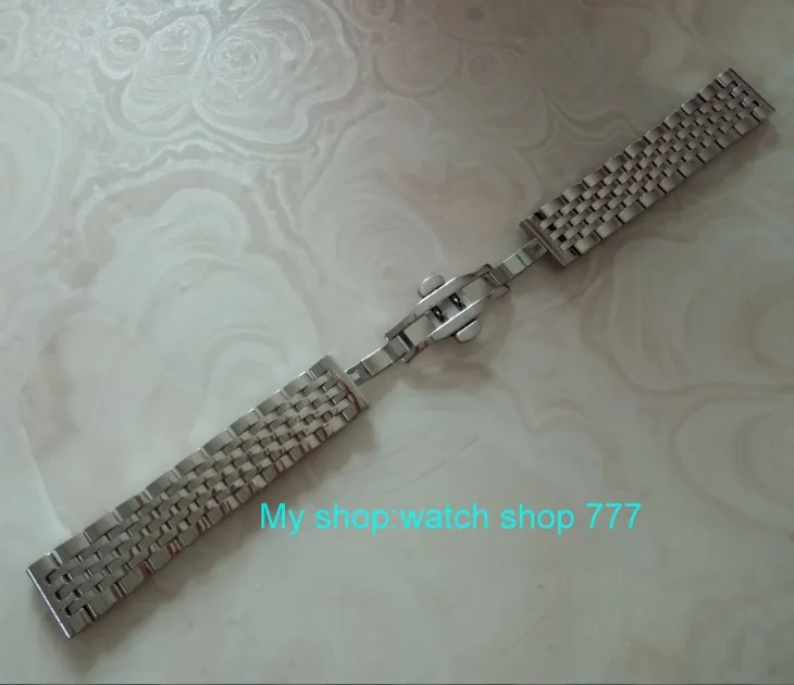 22 мм 316L браслет из нержавеющей стали ремешок с Бабочкой Пряжка g22|watch strap|bracelet watch