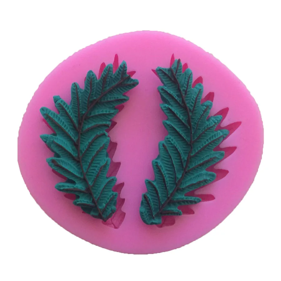 Sugarcraft Leaf flower petal design silicone cake mold fondant decorating tools chocolate gumpaste | Дом и сад