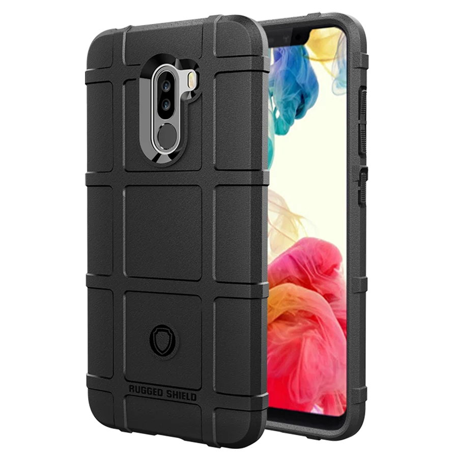

For Xiaomi mi Poco Pocophone F1 8 SE MIX 2S 6x Redmi 6 A Note 5 Pro A2 lite TPU Silicone Matte Shield Phone Case Armor Shell