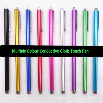 

Can Change Head Conductive Cloth Touch Screen Stylus Pen for IPhone IPad IPod Touch Suit for Universal Smart Phone Tablet PC Pen