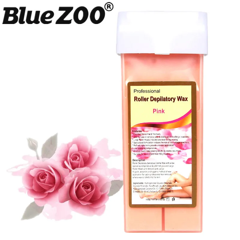 1PC Hot Wax Depilatory Cartridge Heater 100g Wax Strip Paper Roll