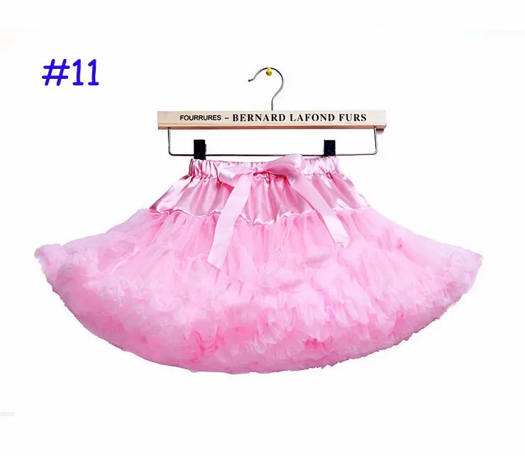 Новая модная пышная шифоновая юбка-американка юбка-пачка для маленьких девочек юбка принцессы балетная юбка-пачка для танцев для детей от 2 до 8 лет, 19 цветов