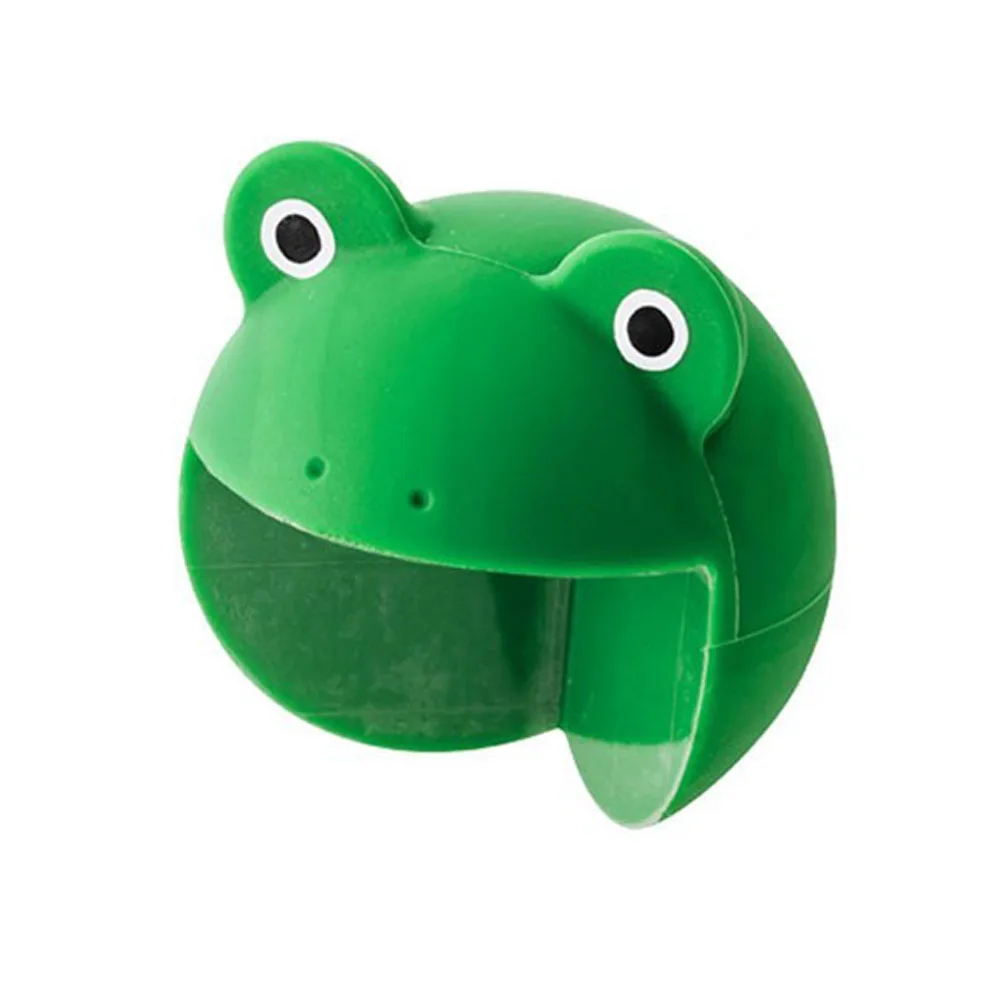 4x sweet foam table end protection corner protection shock protection baby safety child safety animal design (frog green)