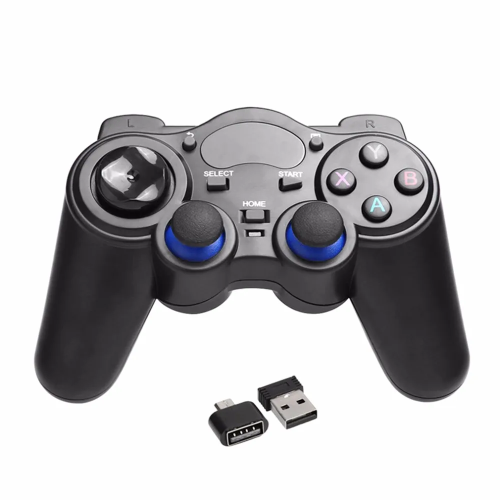 

For Android 2.4GHz Wireless GamePad Joypad With OTG Converter Controller Handle Gamepad Joystick For Windows 8/7/XP