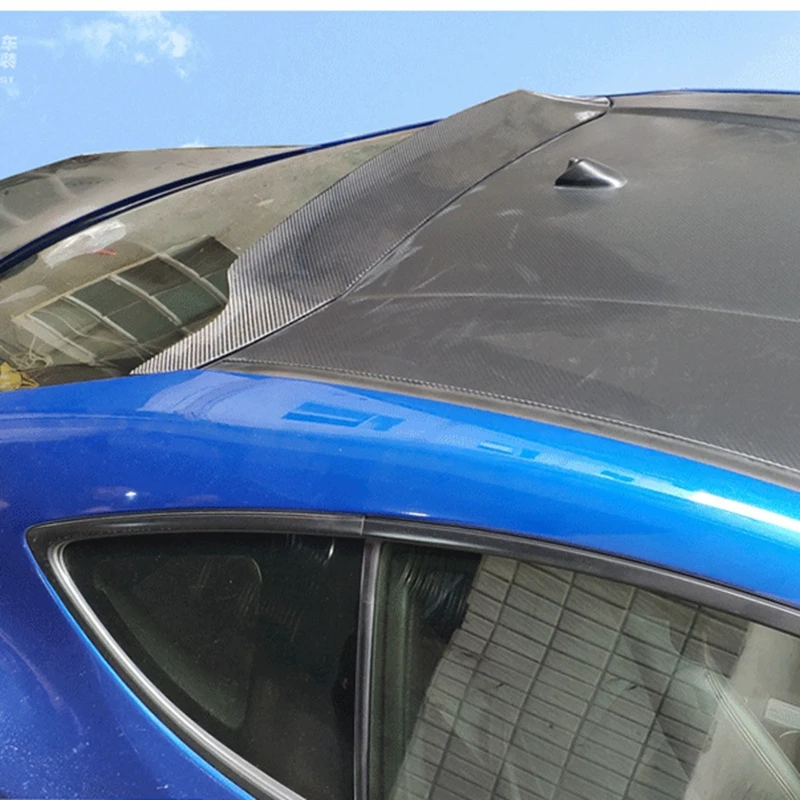 Для Subaru BRZ для Toyota 86 GT86 2012- углеродное волокно крыша крыло спойлер козырек