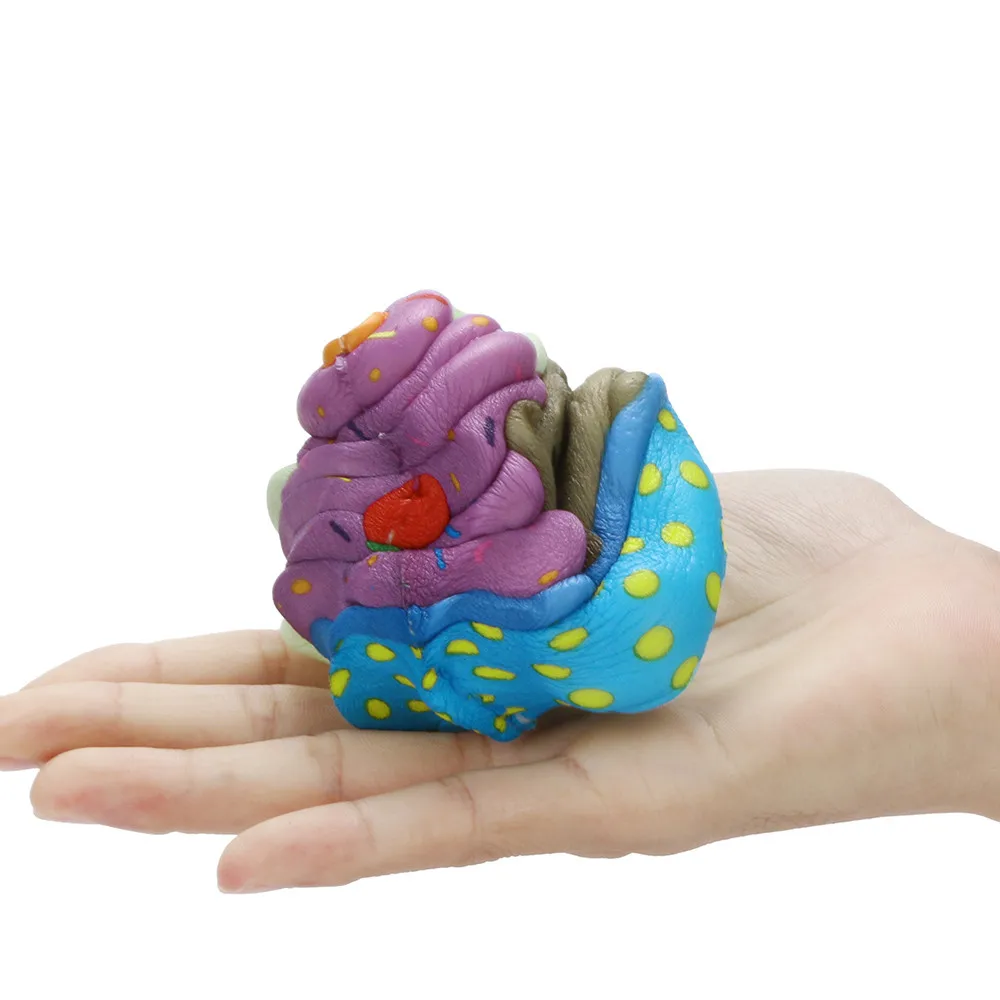 Squeeze soft Squishies Kawaii Panda мороженое медленно поднимающийся Ароматизированный крем для снятия стресса забавная игрушка в подарок Z0325