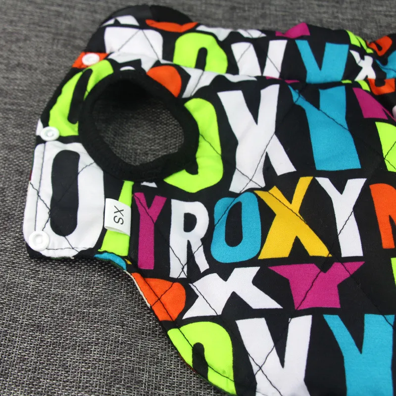 Winter Warm Pet Dog Clothes Letters Camouflage Reversible Coat Jacket For Small Medium Large Dogs Warm Cotton Pet Vest Clothing  15