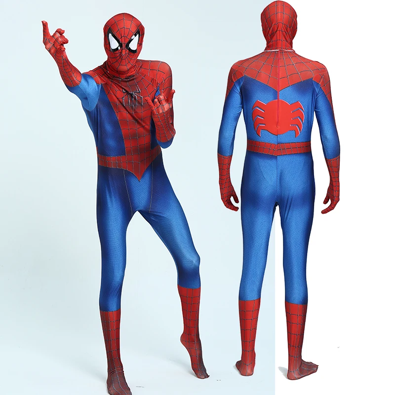 Adult Kids Spiderman Costumes Spider Man Cosplay Venom Jumpsuit Suit Spandex Zentai Bodysuit Halloween Fancy Dress Skin Tight Adult Kids Spiderman Costumes Spider Man Cosplay Venom Jumpsuit Suit Spandex Zentai Bodysuit Halloween Fancy Dress Skin Tight