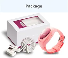 LEKEMI GPS tracking tracker watch phone for kids child children gps bracelet google map, sos button, free apps gsm gps locator