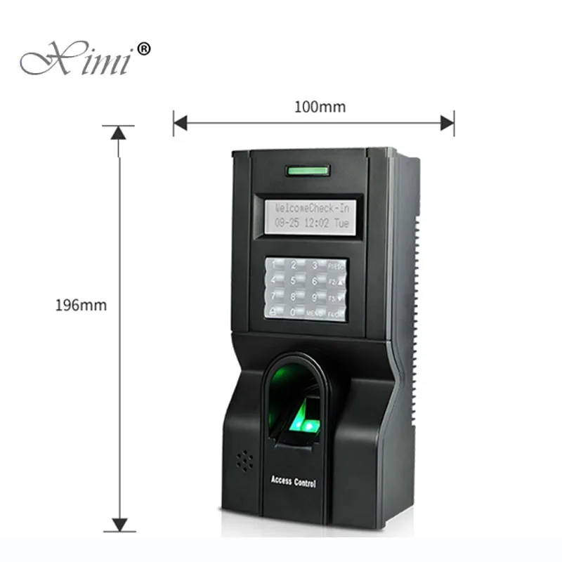 ZK F8 TCP/IP отпечатков пальцев биометрический отпечаток USB Система контроля доступа двери доступа Управление с Время отпечатков пальцев читатель