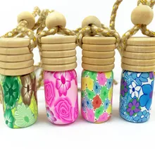 Vehemo 15 мл эфирные масла флаконы для духов висят Act автомобильный парфюм универсальные полимерные бутылки с глиной чистый воздух авто аксессуары