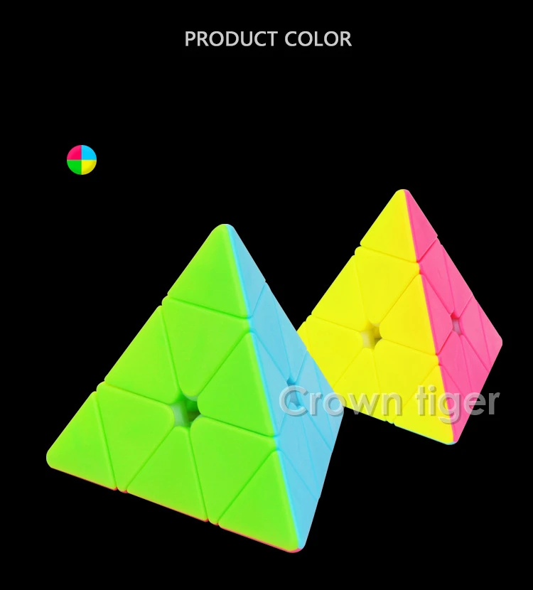3X3X3 треугольная пирамида волшебный куб головоломка Куб Профессиональная скоростная игра кубики забавная игрушка для обучения подарки для детей