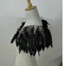 Перьевые эполеты ручной работы# FSP14005