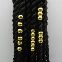 50 шт./лот, акриловые вязанные косички, золотые/серебряные пластиковые волосы, дреды, бусины, трубчатые кольца, кольца, аксессуары для наращивания волос