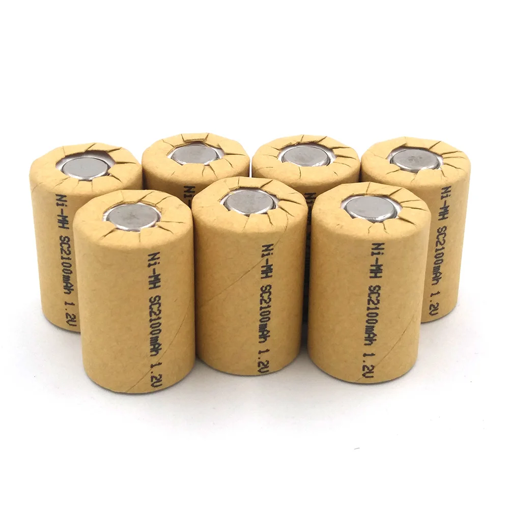 Taxa de Descarga Ni-mh Bateria Recarregável 4 Unidades Nimh - 5sc 2.1ah 10c 20a Ferramenta Elétrica c & p - Image 6