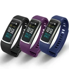 Специальный браслет на запястье с монитором сердечного ритма поддержка службы социальных сетей оповещения включают Facebook, Twitter, Instagram будильник