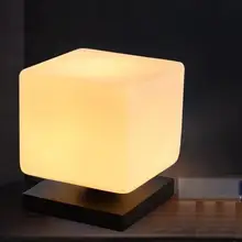 Современный льда настольные лампы Спальня прикроватный свет рабочего освещения