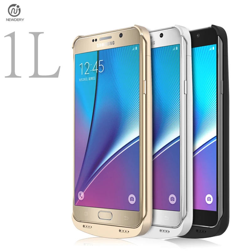 

NEWDERY 1L CN Ship Note5 External 4200mAh Endurance Power Bank Pack Charger Backup Battery Case For Samsung galaxy Note 5