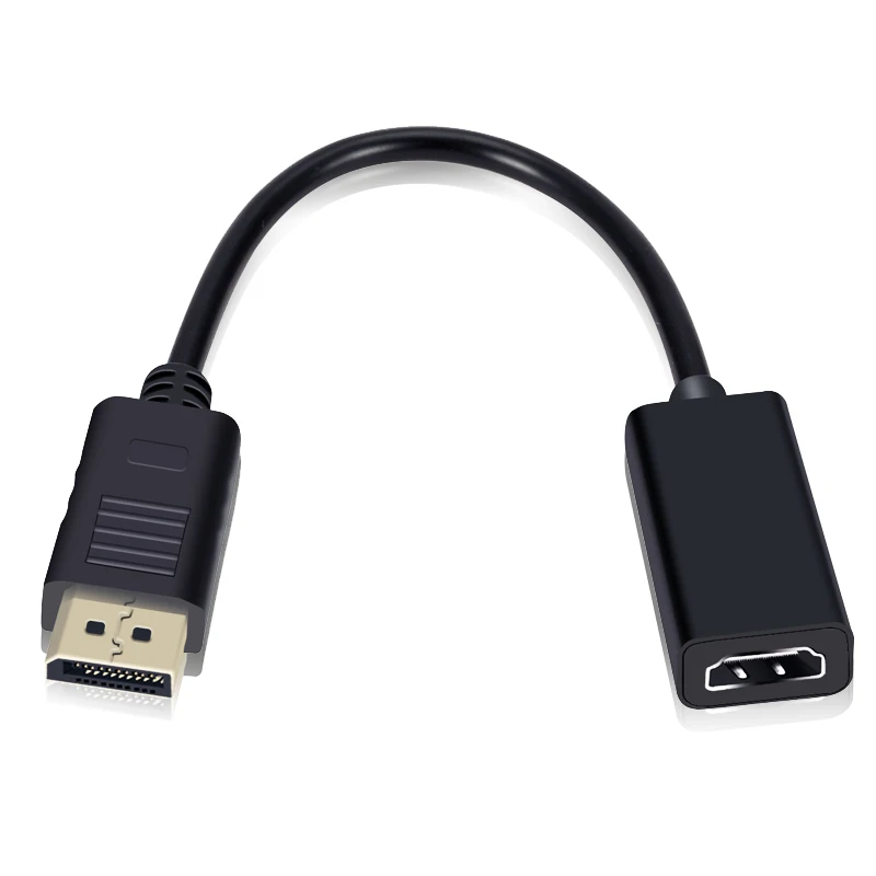 Адаптер DP к HDMI display port Мужской к женскому HDMI кабель конвертер адаптер для проектора дисплей ноутбука ТВ 4K* 2K 1080P