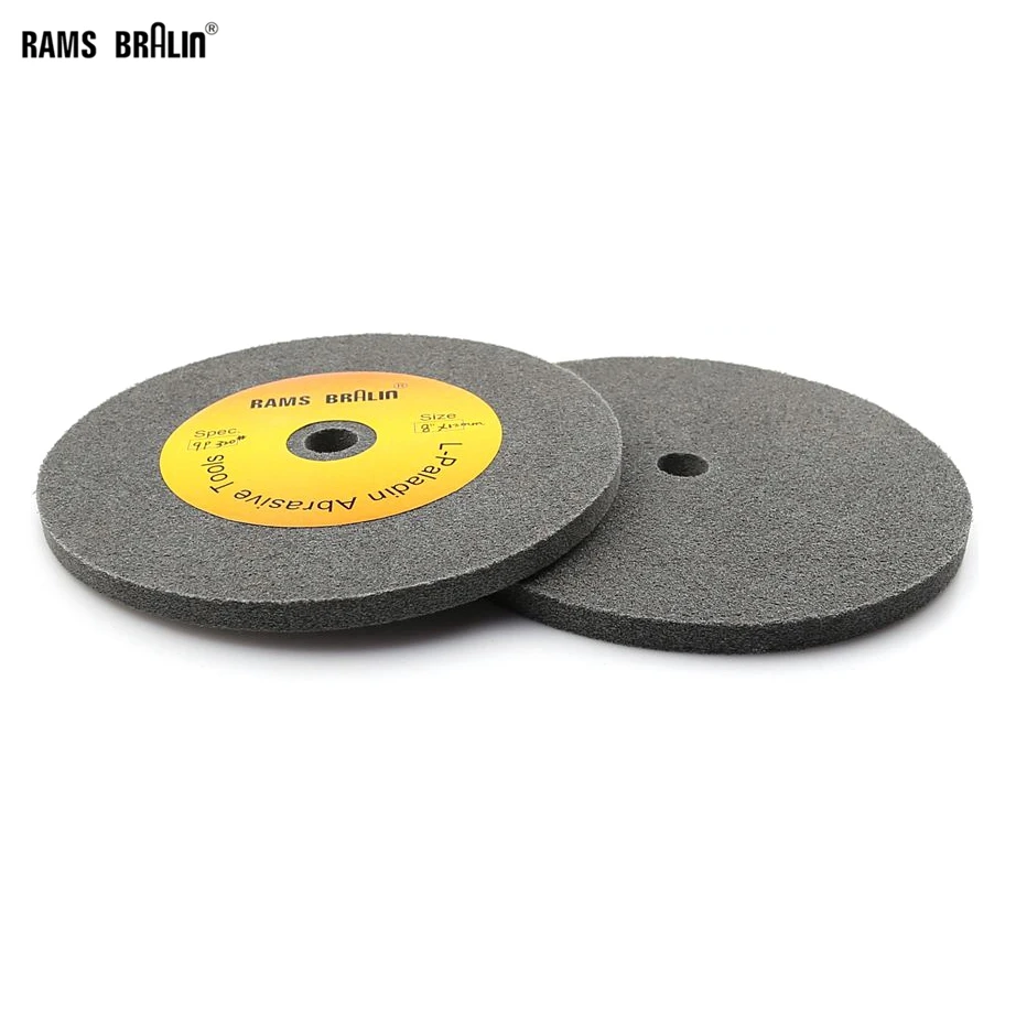 2 pieces 8 in. * 1/2 in. Non woven Unitized Polishing Wheels Nylon