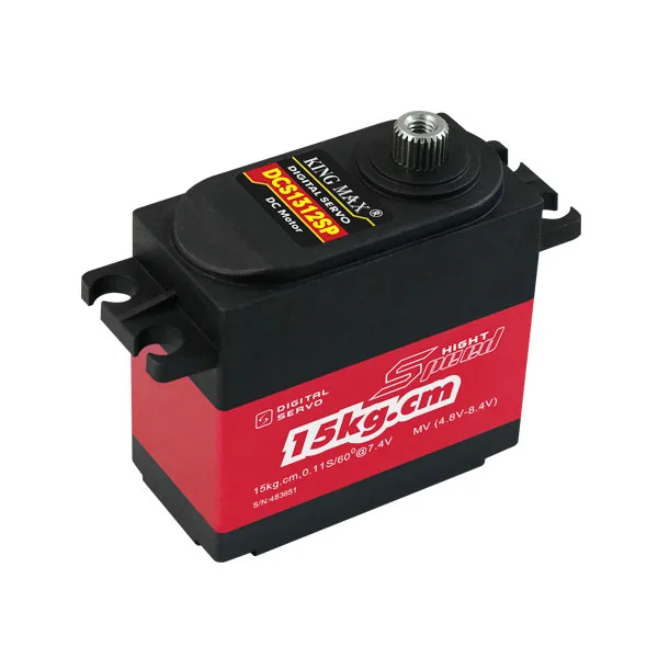 

Superior Hobby KingMax DCS1312SP--60g 13kg.cm,high voltage,standard servo