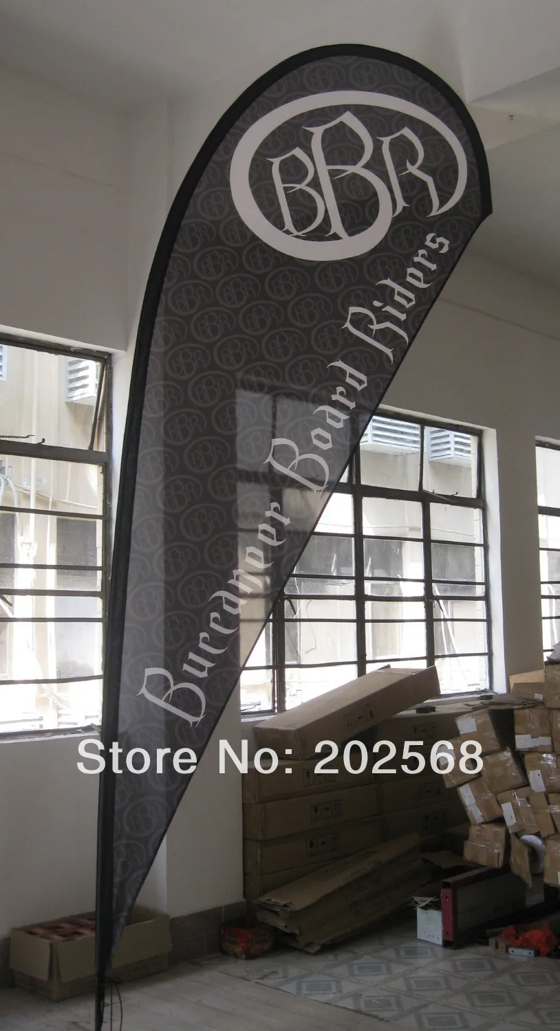 

Medium Size Teardrop Flag Banner (Full set)-Free Shipping to USA,CANADA,WEST Europe and Australia