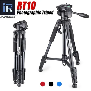 

RT10 Aluminium Portable Mini Tripod for Digital DSLR camera Mirrorless light compact travel stand Pan head camera tripod