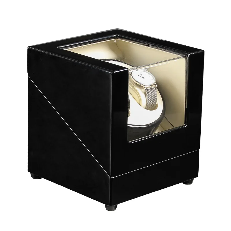 

Mechanical table shaker dual-color box motor shaker watch automatically on the chain watch box rotation watch box