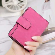 Кожаный маленький кошелек для женщин, роскошный бренд, известные мини женские кошельки, кошельки, женские короткие Портмоне на молнии, кошелек, кредитный держатель для карт