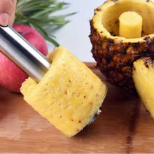Горячая из нержавеющей стали ананас Овощечистка для кухонных принадлежностей ломтерезка для ананаса нож для фруктов резак кухонные инструменты 28